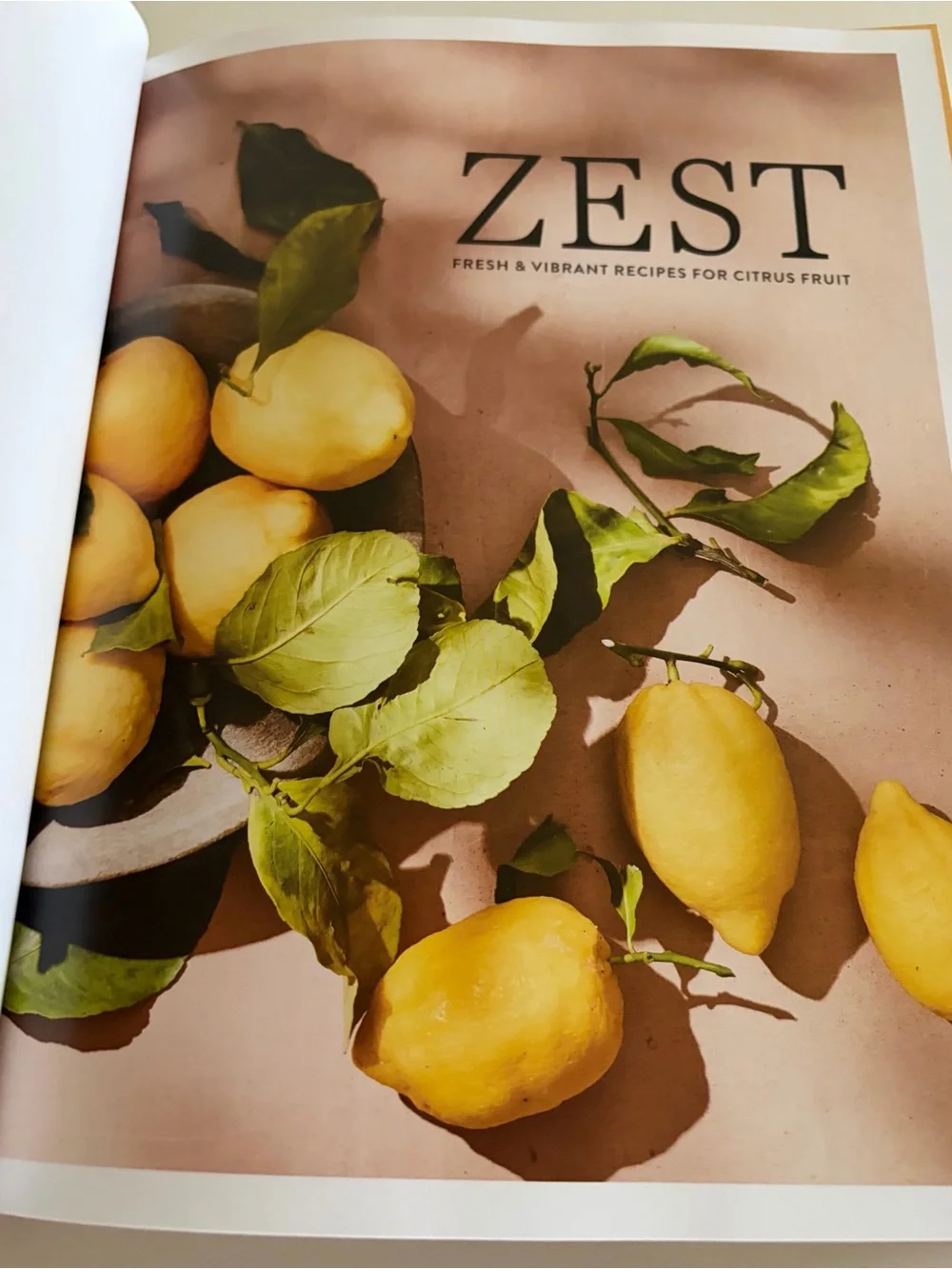 Zest Citrus Cookbook -